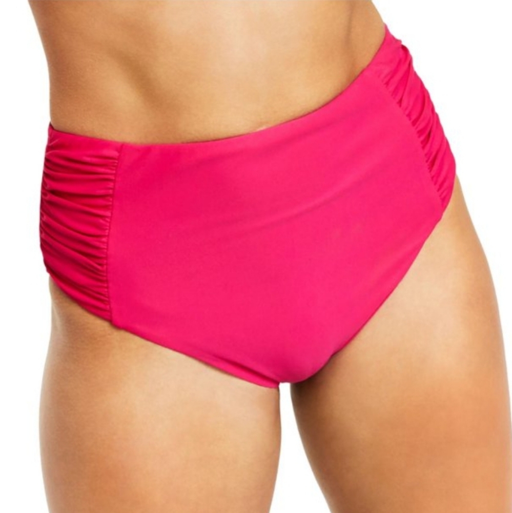 Bar III Womens High-Waist Bikini Swim Bottom Separates Size Small NWT